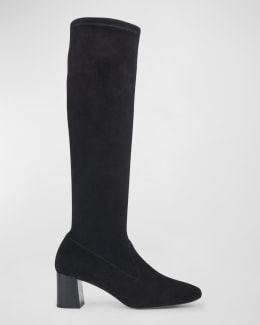 LK Bennett Davina Suede Knee Boots Neiman Marcus