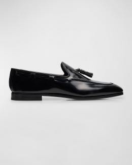 Mocassins Homme Allen Edmonds à Glands Et Perforations - Cuir Noir, Pointure US 13, Occasion