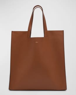 Bally Men's Bar Keep On Fabric and Leather Tote Bag | Neiman