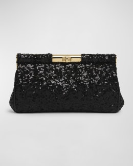 Brunello Cucinelli Grained Leather Clutch Bag | Neiman Marcus