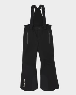 Moncler Grenoble Girl's Suspender Ski Trousers, Size 8-14