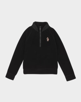 MONCLER GRENOBLE half-zip pullover スウェットシャツ MONCLER GRENOBLE half-zip pullover スウェットシャツ (MONCLER