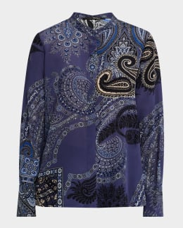 Kobi Halperin Jade Paisley Print Pants Size Extra Small