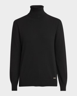 Carré Noir Sleek Ribbed Turtleneck 8210