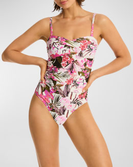 Amalfi U Bar Bandeau One Piece