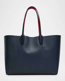 Christian Louboutin Cabata Empire Spike Tote Bag in Leather