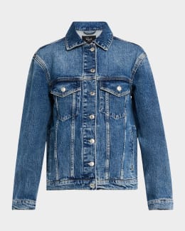 Citizens of Humanity Quira Puff Denim Jacket | Neiman Marcus
