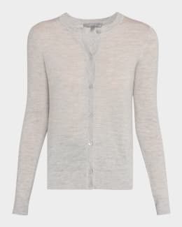 トップス Neiman Marcus cashmere cardigan Neiman Marcus Cashmere Collection Cashmere Basic Open