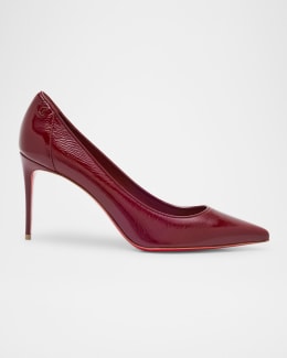 Christian Louboutin Kate Red Sole High-Heel Pumps, Black Christian Louboutin Kate Red Sole High-Heel Pumps, Black