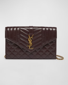 Saint Laurent Crema Soft Calfskin Medium Sunset Bag