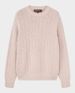 Loro Piana Parksville High-Neck Cashmere Sweater | Neiman Marcus