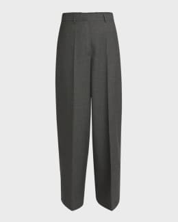 THE ROW Bonnette Technical Cotton Pants | Neiman Marcus