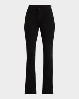 MOTHER The Insider Crop Step Fray Jeans | Neiman Marcus