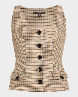 トップス BORDERS at BALCONY TWEED LONG VEST 36 Amazon.com: IDEALSANXUN Long Vest for Women Sleeveless Tweed