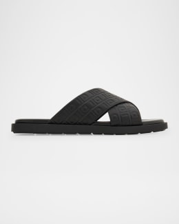 Moncler Men's Mon Summer Slide Sandals | Neiman Marcus