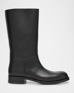 THE ROW Zipped Boot I | Neiman Marcus