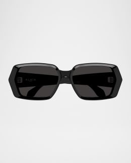 ALAIA アライア 矩形フレム サンクラス AA0081S0 003 ALAÏA RECTANGULAR SUNGLASSES |ALAÏA US