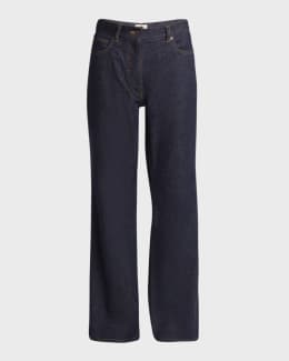 Saint Laurent 90s Slim-Leg Jeans | Neiman Marcus