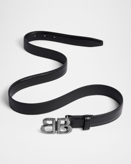 Balenciaga BB Thin Belt | Neiman Marcus