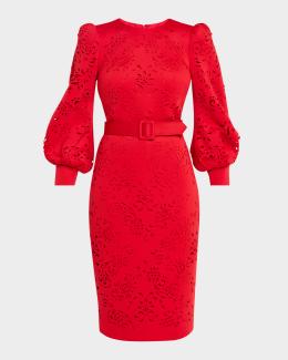 chinese dress ladies Paris Maraya Blanc Lace Mini Dress