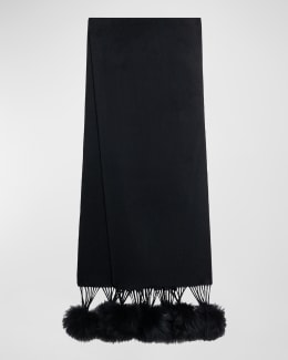 Max Mara Wsdalia Cashmere Scarf | Neiman Marcus