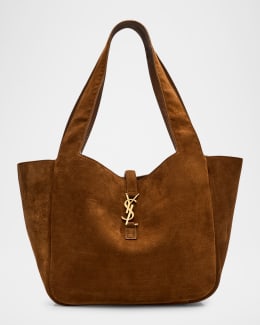 Saint Laurent Bea Cabas YSL Tote Bag in Supple Leather