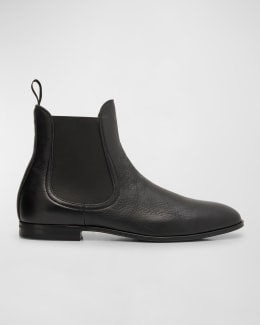 John Lobb Men's Kensington Leather Chelsea Boots | Neiman Marcus