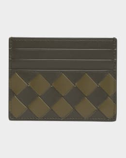 ■BOTTEGA VENETA■ Cassette Zipper Card Holder Mather Brown Cassette Card Holder With Zip Madder Brown And Rosewood