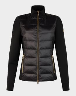 Moose Knuckles Agate Drawstring Puffer Jacket | Neiman Marcus