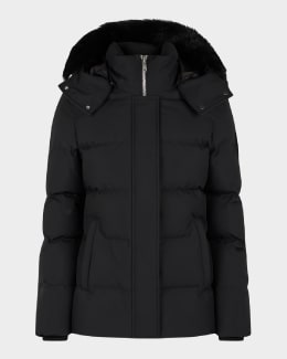 Moose Knuckles Misti Nyluxe Puffer Jacket with Detachable Hood