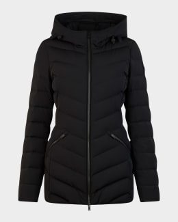 Moose Knuckles Andesite Down Parka with Removable Hood & Shearling