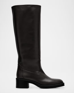 Stuart Weitzman Half N Half Bold Boots Neiman Marcus