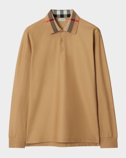 Burberry Men's Cotton Pique Year of the Horse Polo Shirt | Neiman