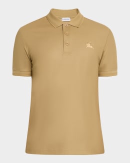 Burberry Men's Cody Check-Collar Polo Shirt | Neiman Marcus