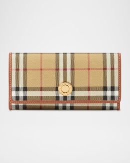 バーバリー/BURBERRY 財布 メンズ TB MONOGRAM E-CANVAS 二