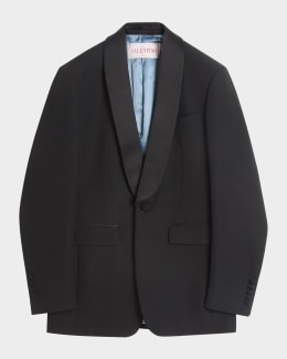 ジャケット PRADA ROPE-COLOURED SINGLE-BREASTED JACKET 22858394_52879580_600.jpg