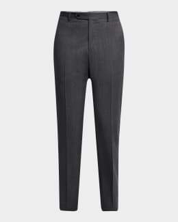 パンツ 90s Zanella by Neiman Marcus wool slacks Zanella Men's Parker New Basic Wool Pants | Neiman Marcus