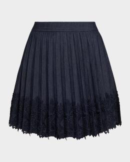 Milly Poppy Jacquard Mini Skirt | Neiman Marcus