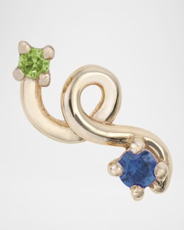 人気急上昇中☆Bea Bongiasca Mini Loop Single Earring MINI LOOP SINGLE EARRING ~ IN GOLD – Bea Bongiasca