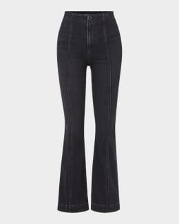 Veronica Beard Gracie Belted Flare Pant