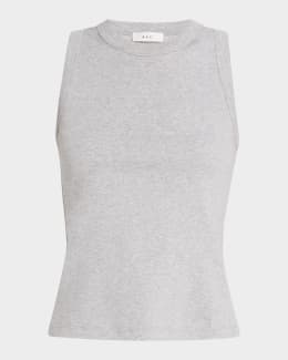 A.L.C. Nara Gathered Short-Sleeve Midi Dress | Neiman Marcus