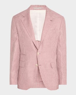 Brunello Cucinelli Men's Super 150s Lightweight Wool and