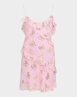 国内発| REBECCA VALLANCE Estella クリスタル装飾ミディドレス REBECCA VALLANCE Estella crystal-embellished crepe midi