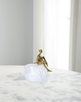 Baccarat Zodiac Snake 2025 Crystal Figurine | Neiman Marcus