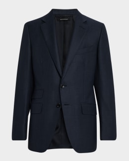 Givenchy Men's Evening Jacket with Metal Clip Closure