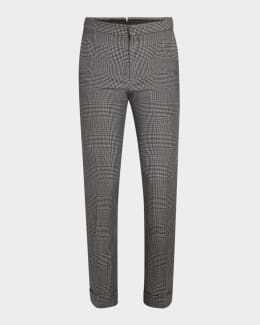 TOM FORD Men's Shelton Shiny Corduroy Trousers | Neiman Marcus