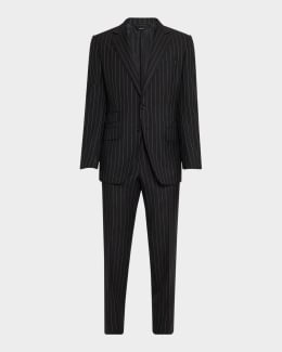 TOM FORD Men's Shelton Pinstripe Suit | Neiman Marcus TOM FORD Men's Shelton Pinstripe Suit | Neiman Marcus