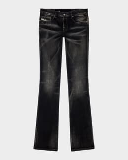 Diesel BLACK pants coating like hedi｜Diesel – P-Metal Trousers Black