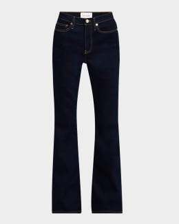 FRAME Le Crop Mini Boot Raw After Jeans | Neiman Marcus