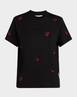 Tシャツ・カットソー VERSACE 'Strawberry' T-shirt White 10189711A13614 Versace 'strawberry' T-shirt | italist